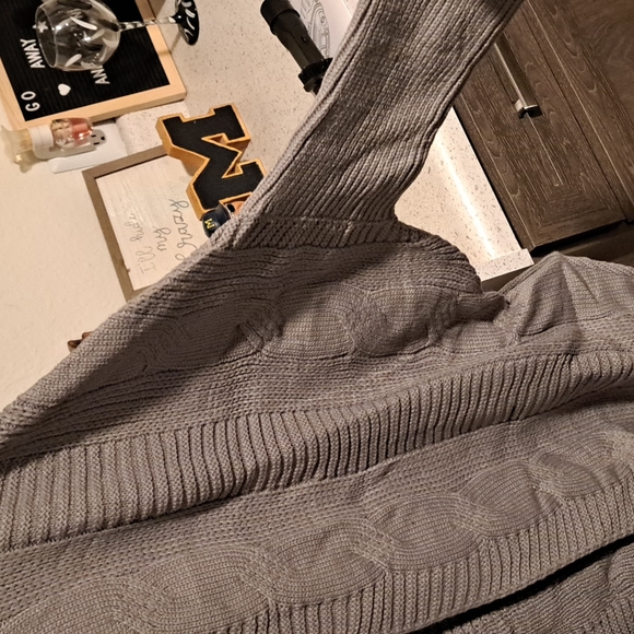 New gray Dolman sleeved cardigan❤clearance price - Picture 7 of 8